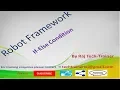 Robot Framework Tutorial - Python