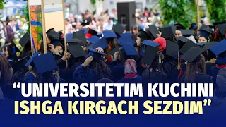 «Diplomning o‘zi yetarli emas»: Universitetida o‘qish bilan birga ishlagan bitiruvchilar hikoyasi