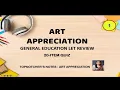 QUIZ 1 - ART APPRECIATION