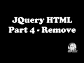 JQuery HTML Manipulation - Part 4