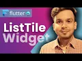 ListTile Widget in Flutter Hindi