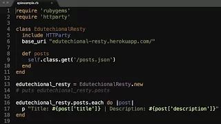 HTTParty class method examples