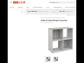 How to Build Momentum Furnishings 4-Cube Storage Quick Assembly Instructions