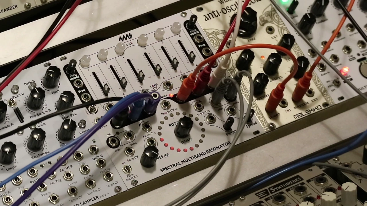 Spectral Multiband Resonator (SMR) Tutorial #1 -- 1V/Octave outputs in firmware v5