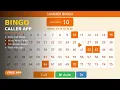 Bingo Caller App Free Auto-Call Board for Game Night