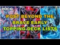 Yu-Gi-Oh - Early Topping Deck Lists Post Beyond The Brave OCG