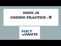 NODE JS CODING PRACTICE - 8 CCBP NXTWAVE TODO APPLICATION