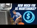 How Much Does AC Maintenance Cost