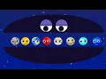 Download Lagu Learn Shapes, Colors, Numbers★Color PLANET GAME★Funny Planets Game★preschool Educational Games