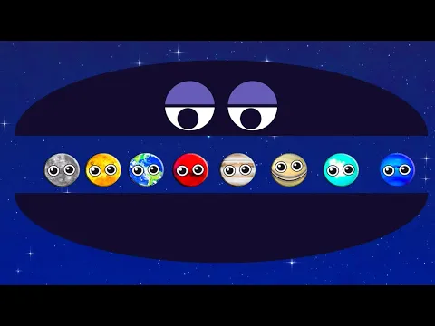 Download MP3 Learn Shapes, Colors, Numbers★Color PLANET GAME★Funny Planets Game★preschool Educational Games