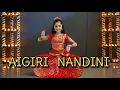 Download Lagu Aigiri Nandini | Ishanvi Hegde | Durga puja dance | Bharatanatyam | Guru Dr. Asha Nair choreography