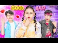 Download Lagu Good Boy Vs Bad Boy Fall In Love With Hot Girl | School Love Story