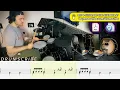 Shepherd of Fire - Avenged Sevenfold | DRUM SCORE Sheet Music | #489 DRUMSCRIBE