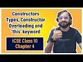 Constructors - Part 2 ICSE Class 10 Arth Vahaluwala