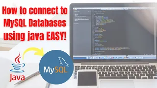 How to connect to MYSQL databases using Java 2020 java tutorial