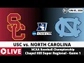 USC VS NORTH CAROLINA MLB Game Score Radio Play-by-Play