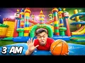 Download Lagu 24 Hours TRAPPED in the World’s LARGEST Bounce House!