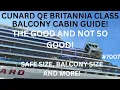 Cabin Review and Guide Britannia Class Queen Elizabeth