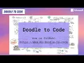 Doodle to Code now available on GitHub
