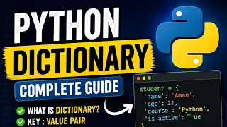 Python Dictionary Tutorial in Hindi Complete Guide for Beginners 2026