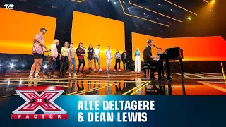 alle deltagere u0026 dean lewis synger half a man be alright u0026 hurtless finale x factor 2022