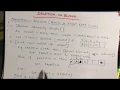Insertion and Deletion in Queue