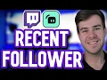 How to Add Most Recent Follower on Streamlabs For Beginners