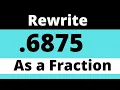 6875 as a fraction