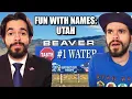 Fun with Names Utah