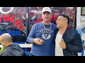 Francis Lantigua Dandose un corte de cabello LEO BROTHERS BARBER SHOP 2021