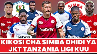 Mabadiliko Kikosi Cha Simba Kinachoanza Dhidi Ya JKT Tanzania Mechi Ya Ligi Kuu NBC 2025 2026 