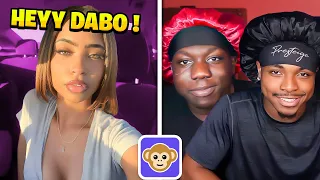 Monkey App with My Friend Who Has ZERO RIZZ ft Young Dabo