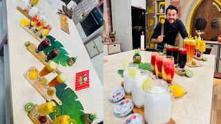 المطعم مع الشيف محمد حامد حلقة خاصة عن طريقة عمل عصائر متنوعة 