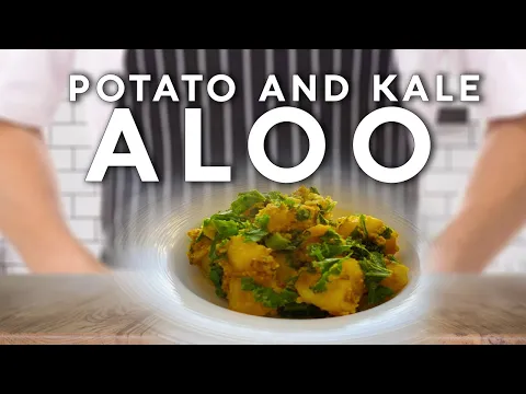 Quick and Easy Potato & Kale Aloo