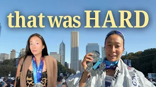 CHICAGO MARATHON VLOG | 6 star finisher, shakeout runs, chicago marathon weekend