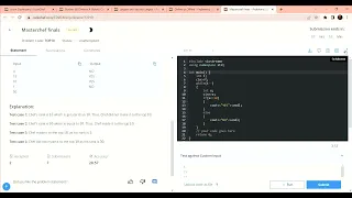Masterchef Finals Codechef Solution starter 88