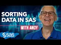 SAS Tutorial How to Sort Data in SAS
