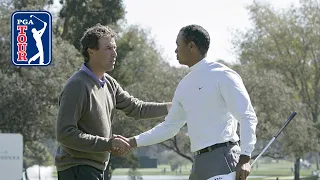 Tiger Woods defeats Stephen Ames 9 8 at 2006 WGC Dell Match Play