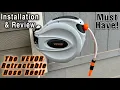 The VEVOR Retractable Hose Reel Review Installation