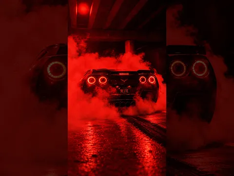 Demon😈From Hell: Nasty Corvette Burnout | REDSHIFT