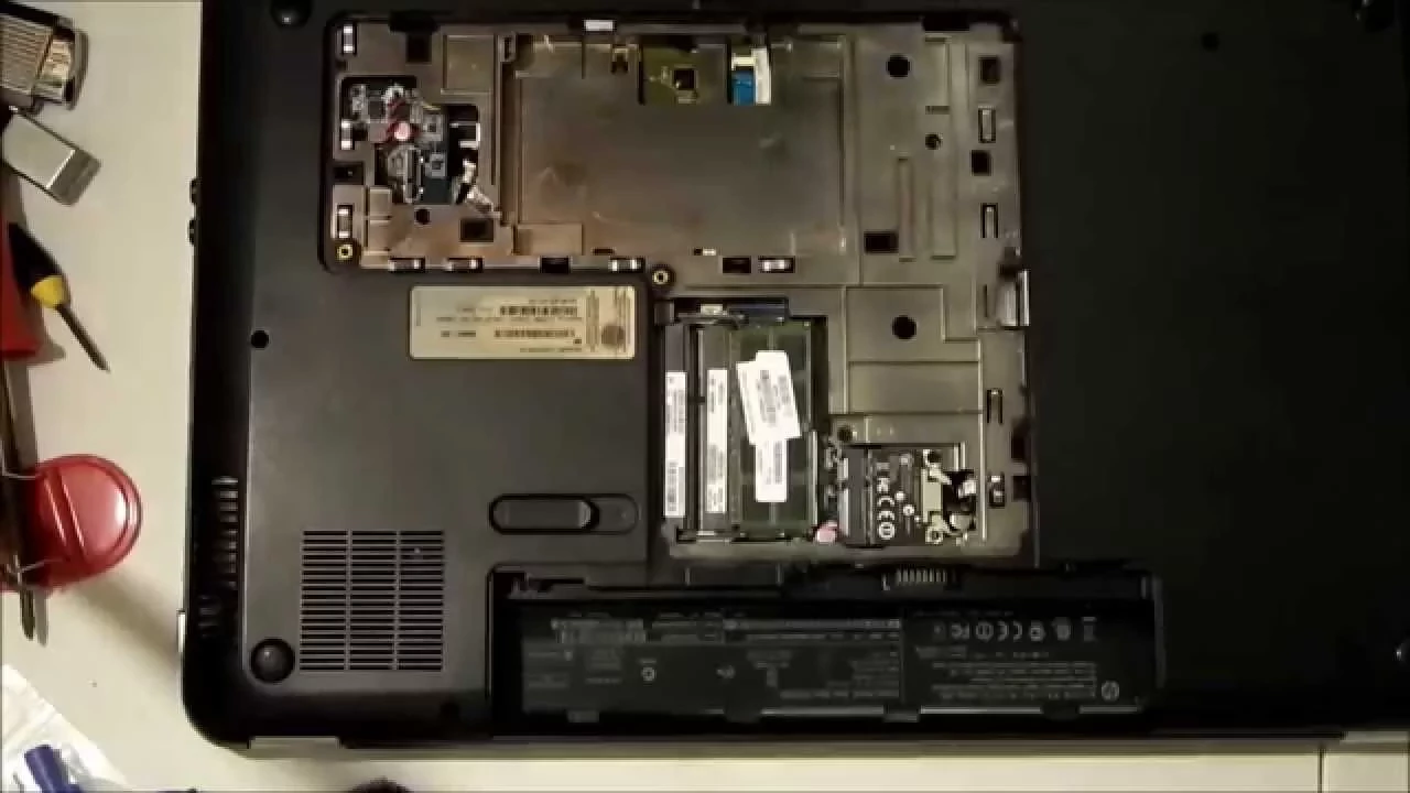 How to replace HP Pavilion G7 notebook motherboard, dc power jack, etc.. 