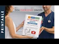 Dog Emergency Binder for Dogs Printable Emergency Checklist System