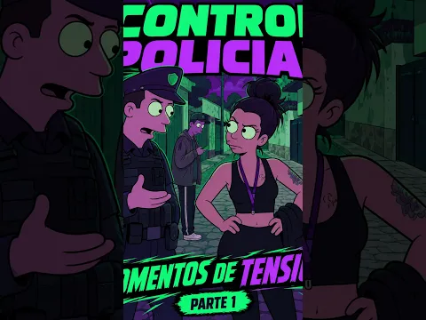 ¡Momentos de tensión durante un control policial! | Parte 1