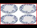 Pfaltzgraff Gabriela Blue 16-Piece Dinnerware Set Service for 4