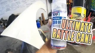 I Painted my fender with rattle cans from AutomotiveTouchUp com - The White Rider SERIES