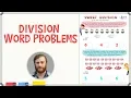 Division Word Problems - 3rd Grade Math Worksheets with Explanations