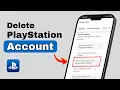 How to Delete Account On PlayStation App
