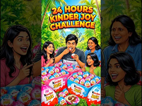 എന്റെ ചേട്ടൻ ഒരു ദിവസം മൊത്തം കിൻഡർ ജോയ് കഴിച്ചപ്പോൾ എന്ത് സംഭവിച്ചു? 🥚🍫 #song #challengevideo .