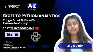 DAY - 1 EXCEL TO PYTHON ANALYTICS