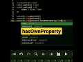 hasOwnProperty javascript tutorial
